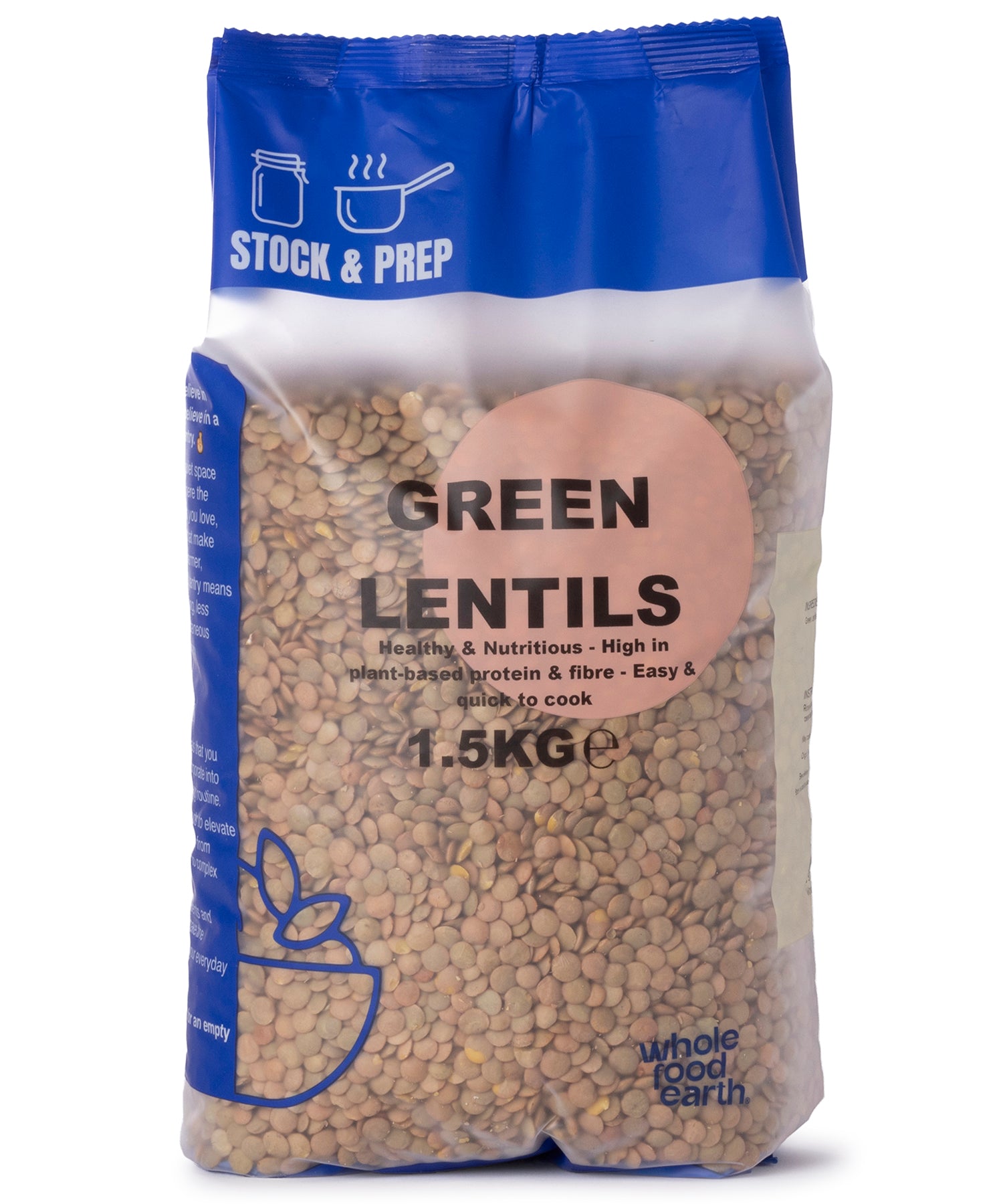 Green Lentils - Stock & Prep - 1.5kg
