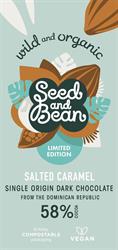Dark 58% Salted Caramel Bar