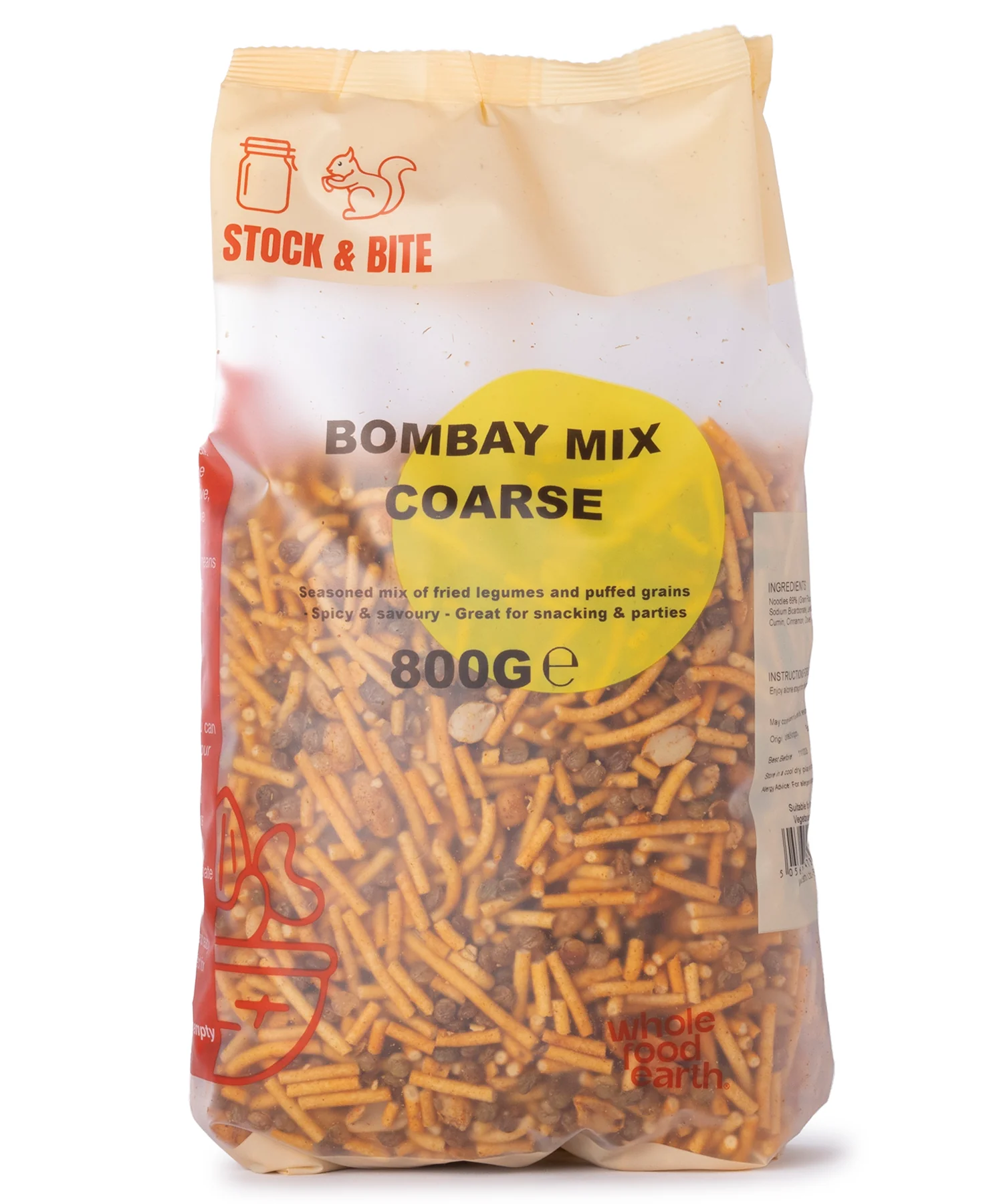 Bombay Mix Coarse - Stock & Bite
