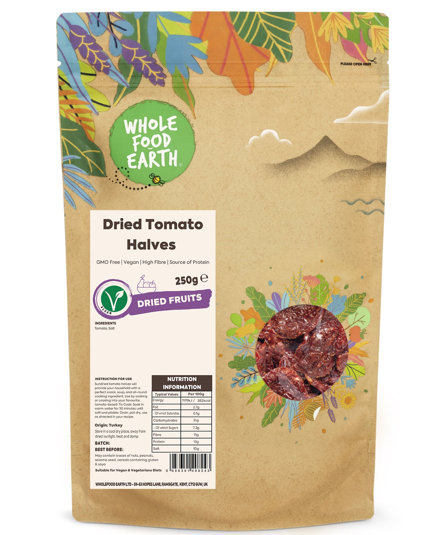 Sun Dried Tomato Halves