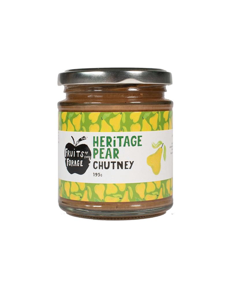 Heritage Fruity Pear and Apple Chutney - Fruits of the Forage - 200g