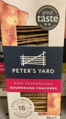 Pink Peppercorn Crackers