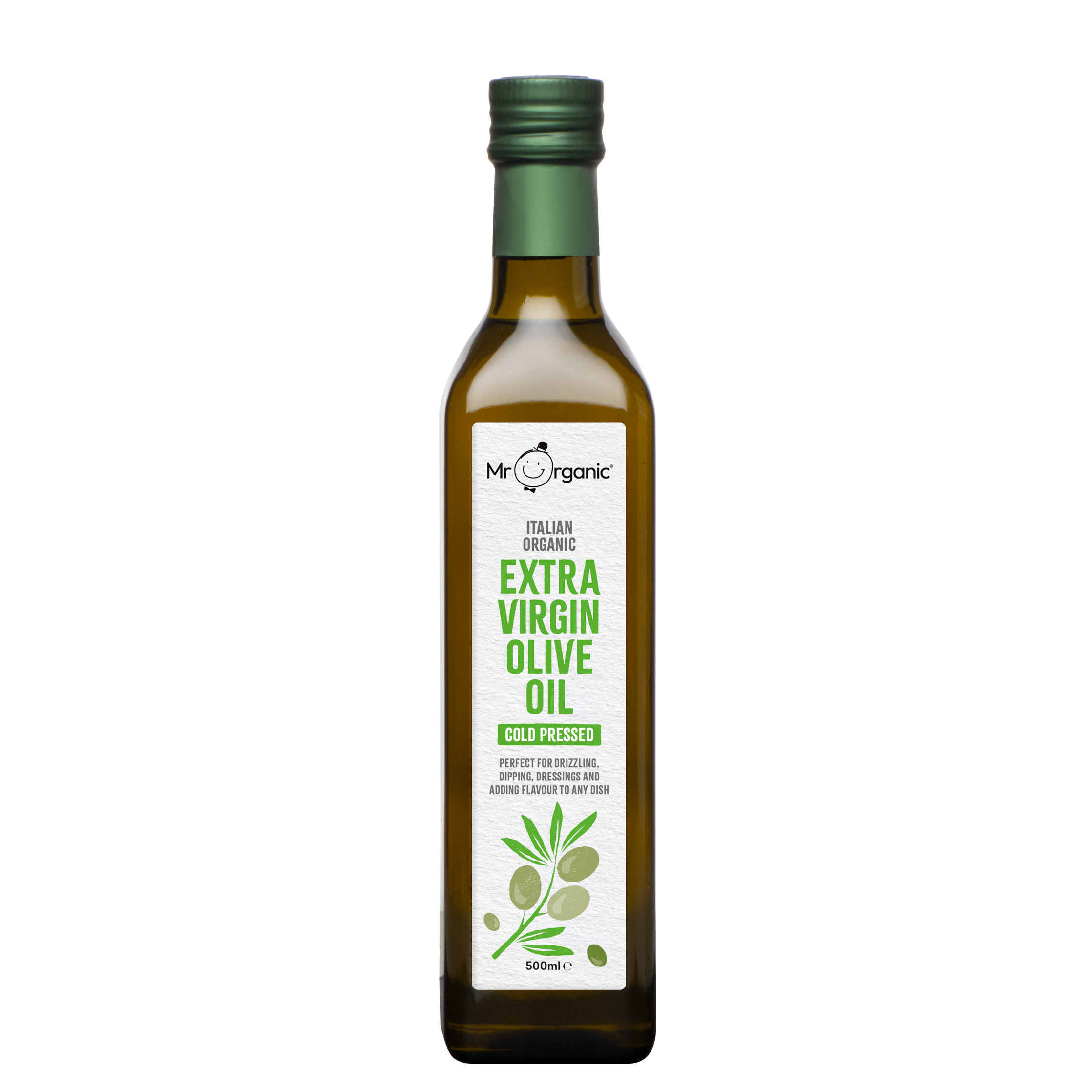 Mr Organic Extra Virgin Italian Olive Oil 500ml