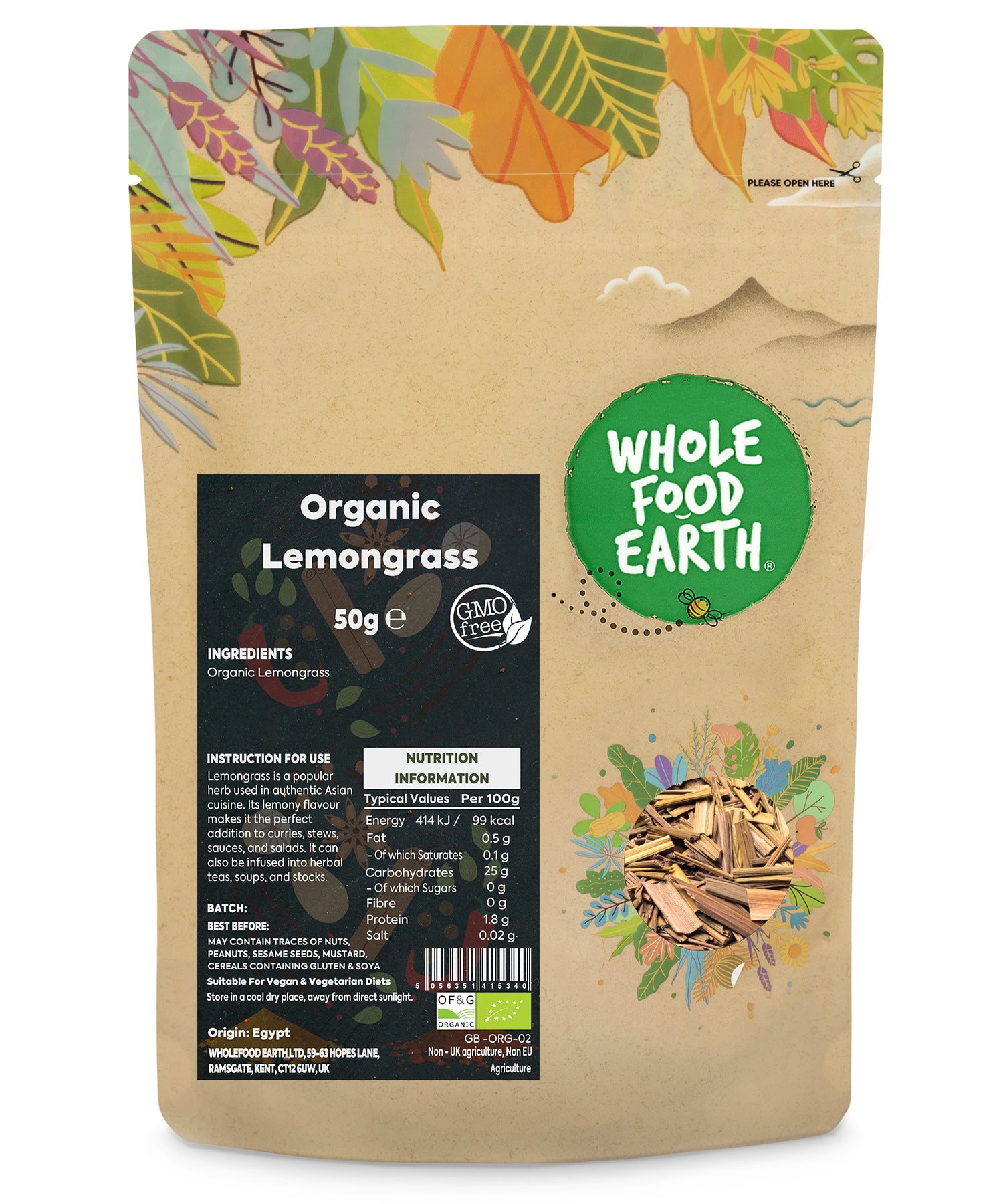 Organic Lemongrass