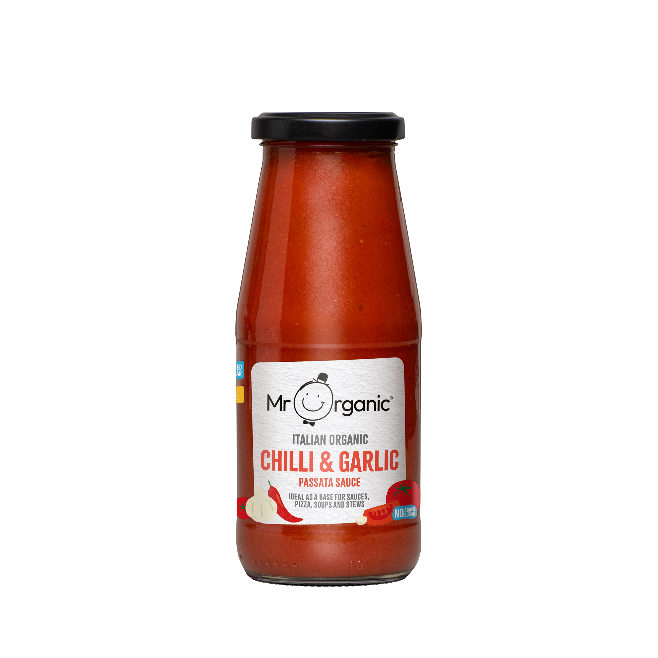 Mr Organic Italian Chilli & Garlic Passata Sauce