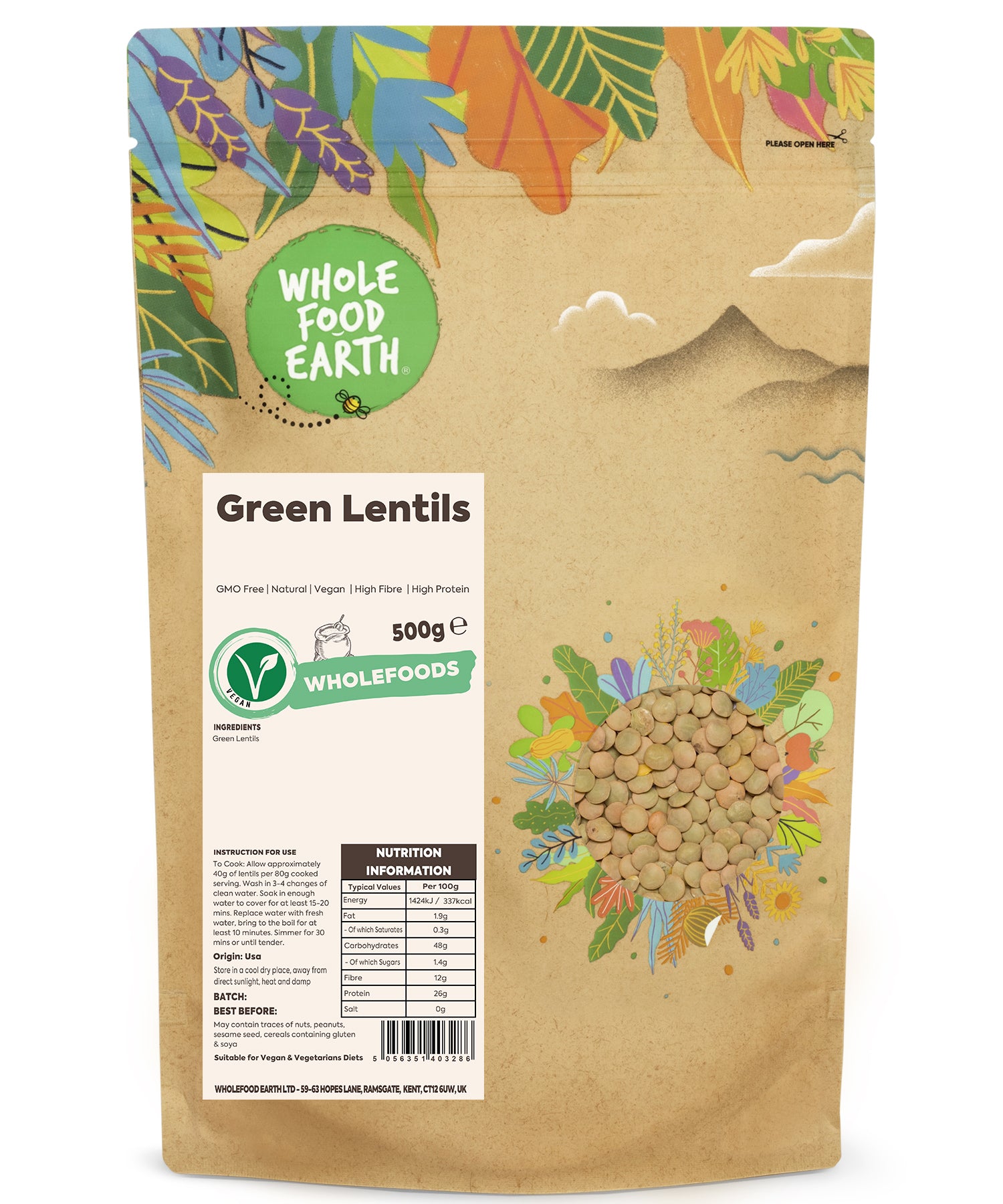 Green Lentils