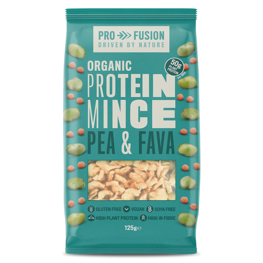 Organic Protein Mince - Pea & Fava - 125g - Profusion