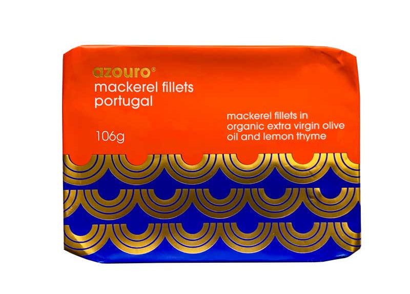 Mackerel Fillets Lemon Thyme - Azouro - 106g