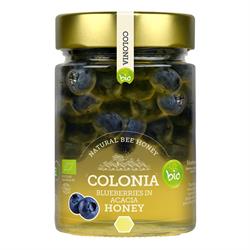 Org Blueberries in Acacia Hone