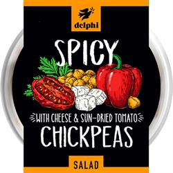 Medium Hot Chick Pea Salad
