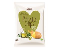 Chips Fried in Olive Oil
