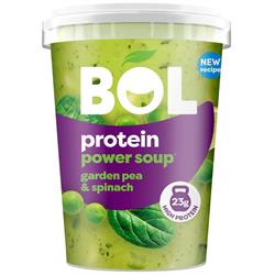 Pea and Spinach Power Soup