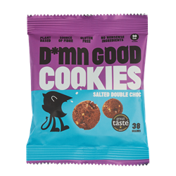 Salted Double Choc Cookies
