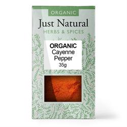 Org Cayenne Pepper Box