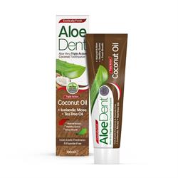 AloeDent Coconut Oil Toothpaste 100ml