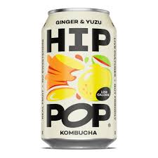 Ginger & Yuzu Kombucha - Hip Pop - 330ml