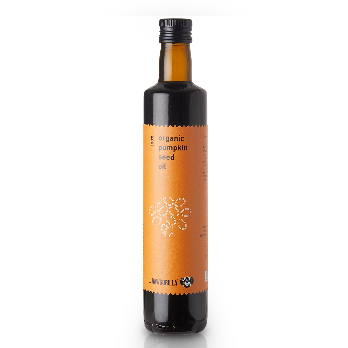 Organic Pumpkin Seed Oil-cold pressed - 500ml - RAWGORILLA