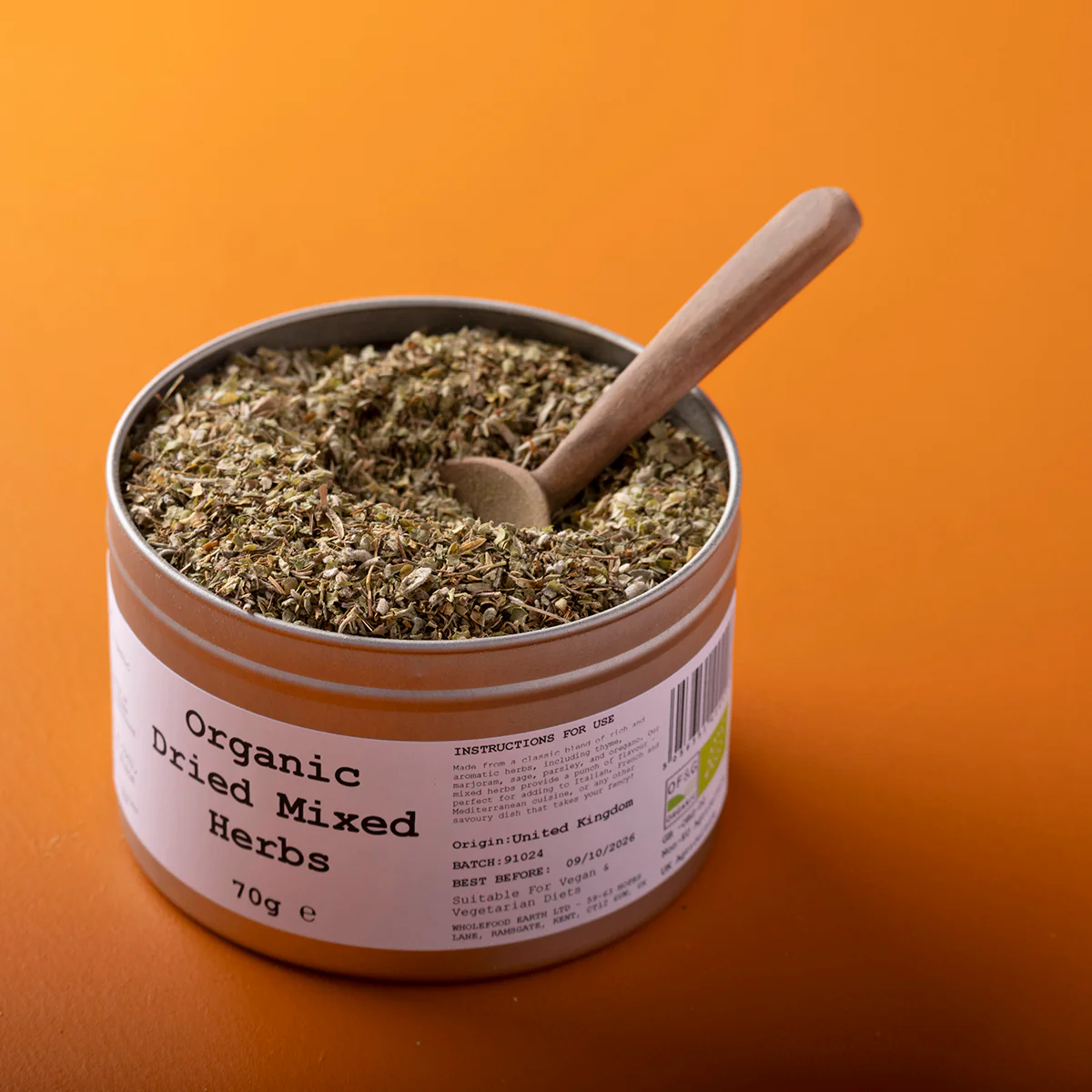 Organic Dried Mixed Herbs - Wild Elephant