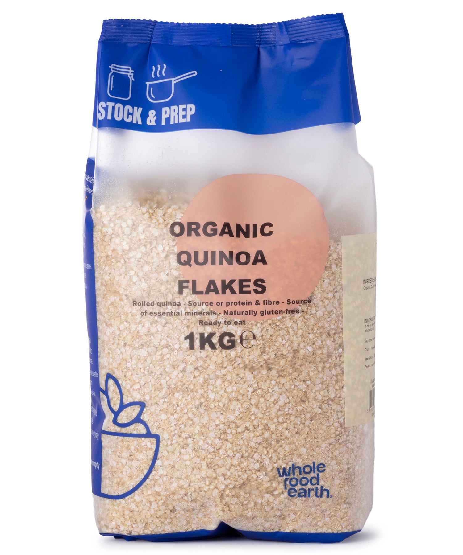 Organic Quinoa Flakes - Stock & Prep - 1kg
