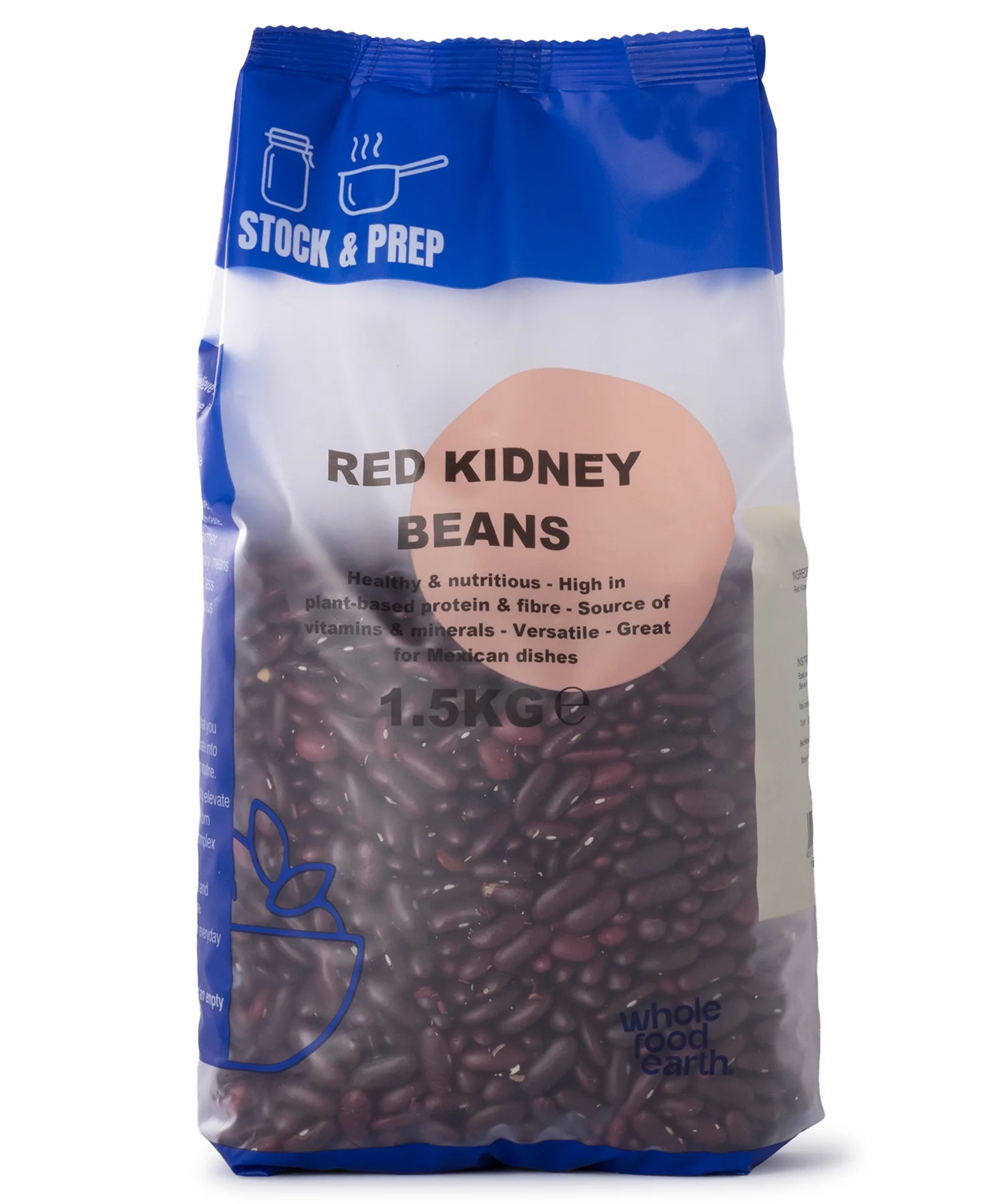 Organic Red Kidney Beans - Stock & Prep - 1.