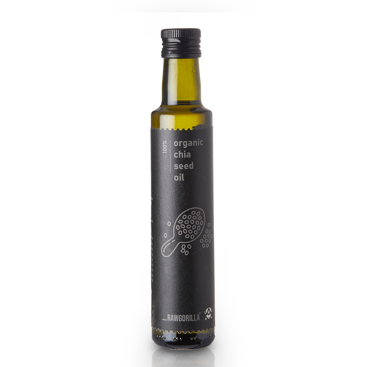 Organic Chia Seed Oil-cold pressed - 250ml - RAWGORILLA