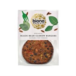 Org Black Bean Cashew Burgers