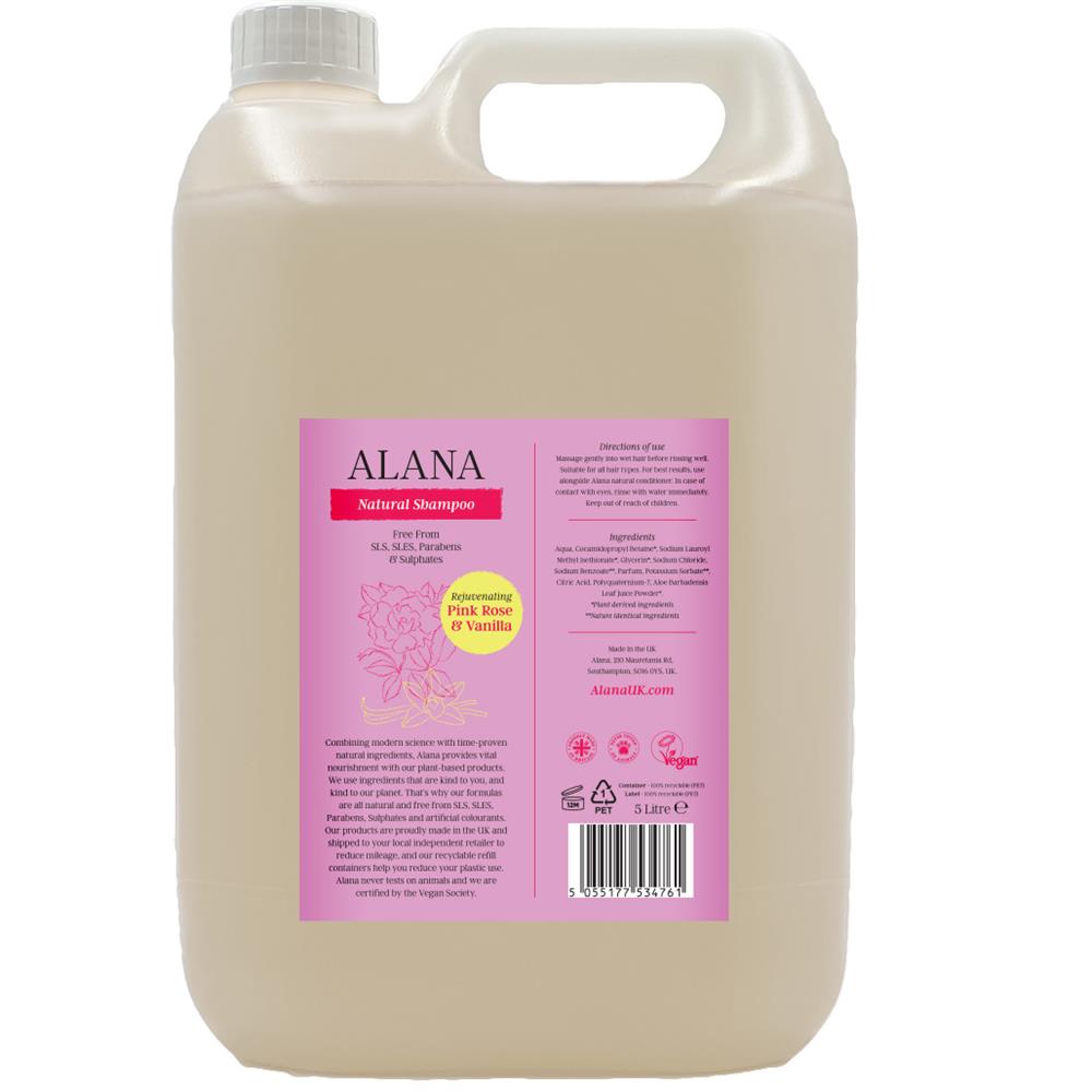 PinkRose & Vanilla Shampoo