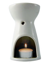 Oil Burner - White