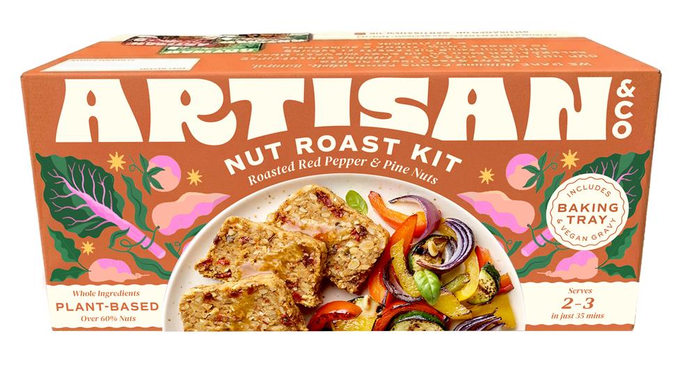 Roasted Pepper Nut Roast