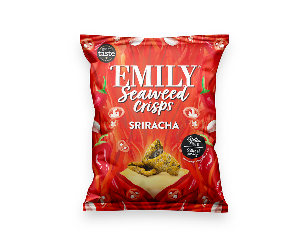 Seaweed Crisps Sriracha