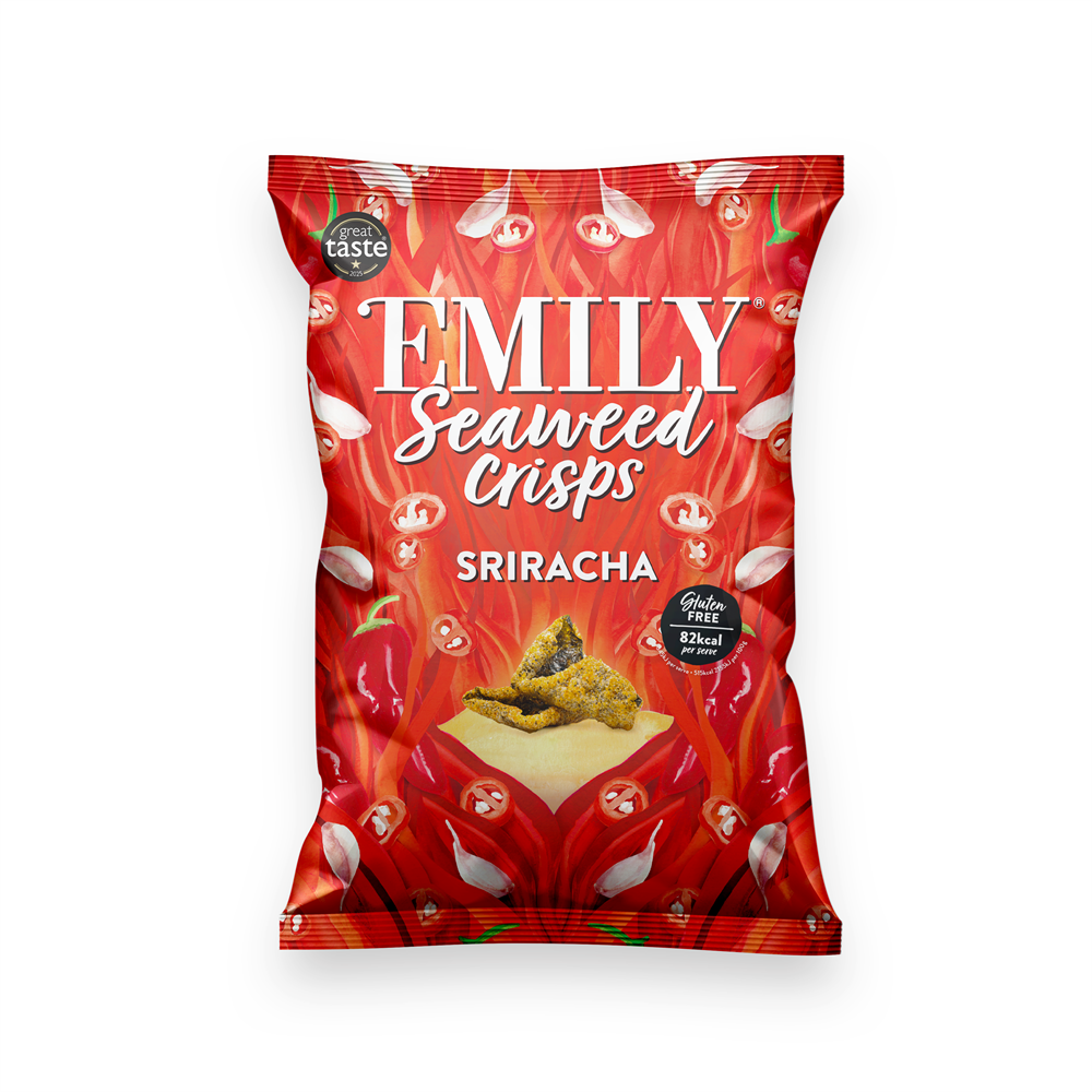 Seaweed Crisps Sriracha 50g