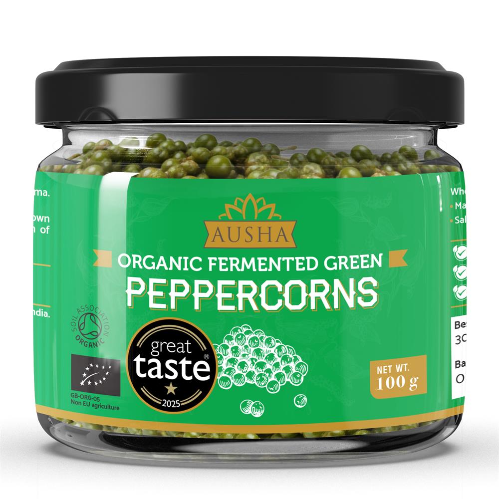 Organic Green Peppercorns