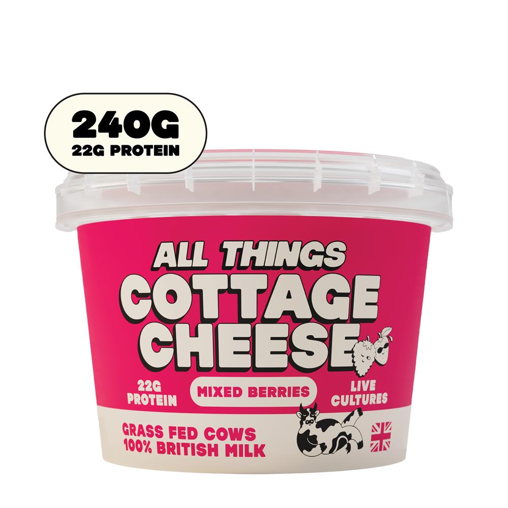 Cottage Cheese Mixed Berries
