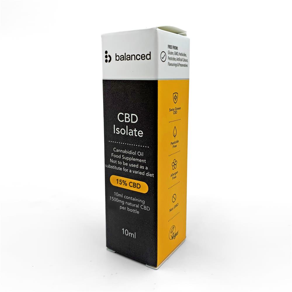 Pure Isolate CBD Oil 15%