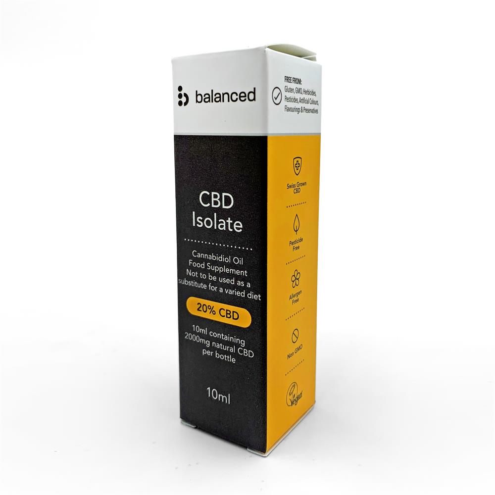 Pure Isolate CBD Oil 20%
