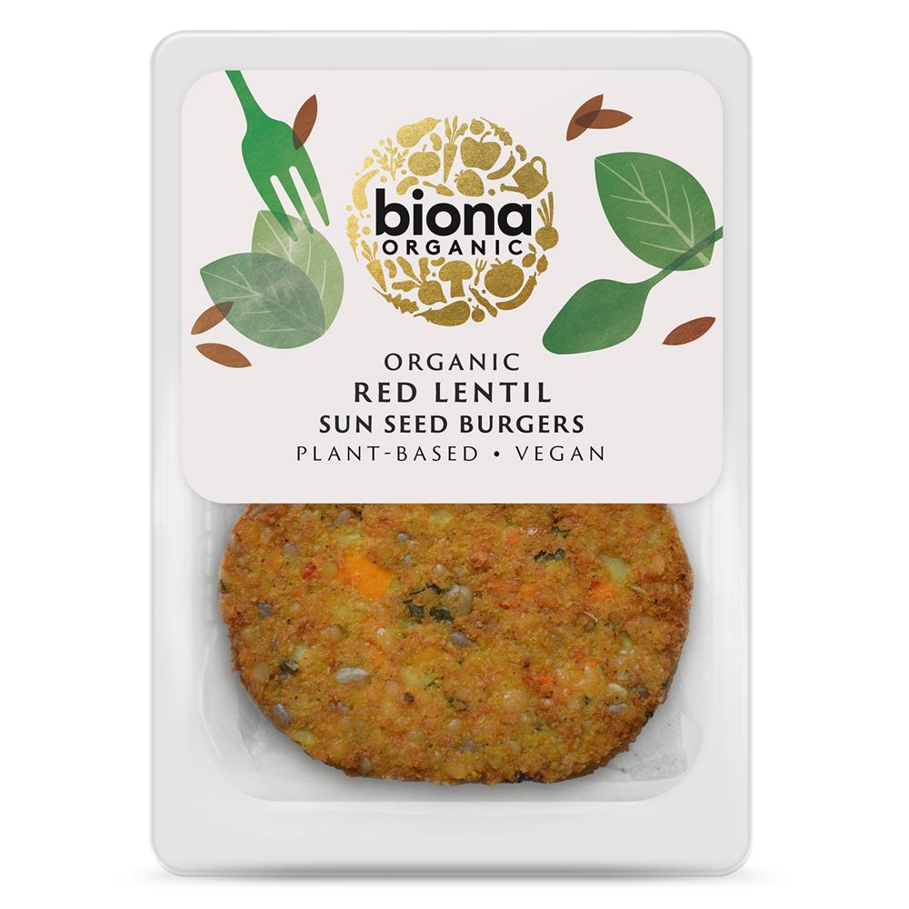 Biona Lentil Sun Seed Burgers