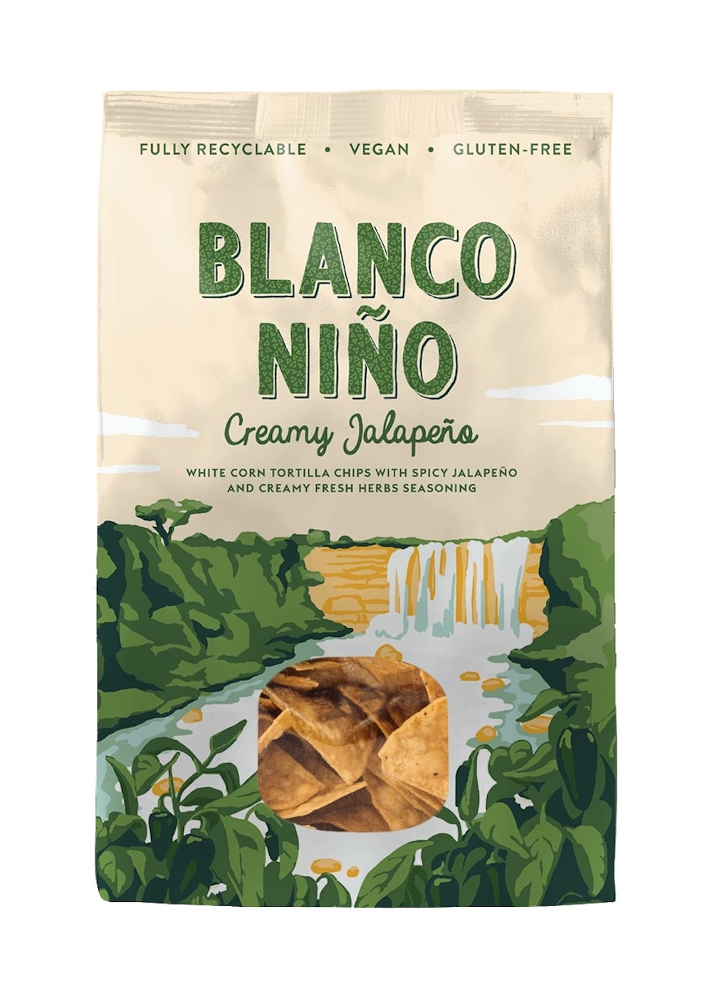 Creamy Jalapeno Tortilla Chips