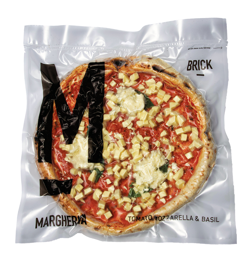 Brick Margherita Pizza