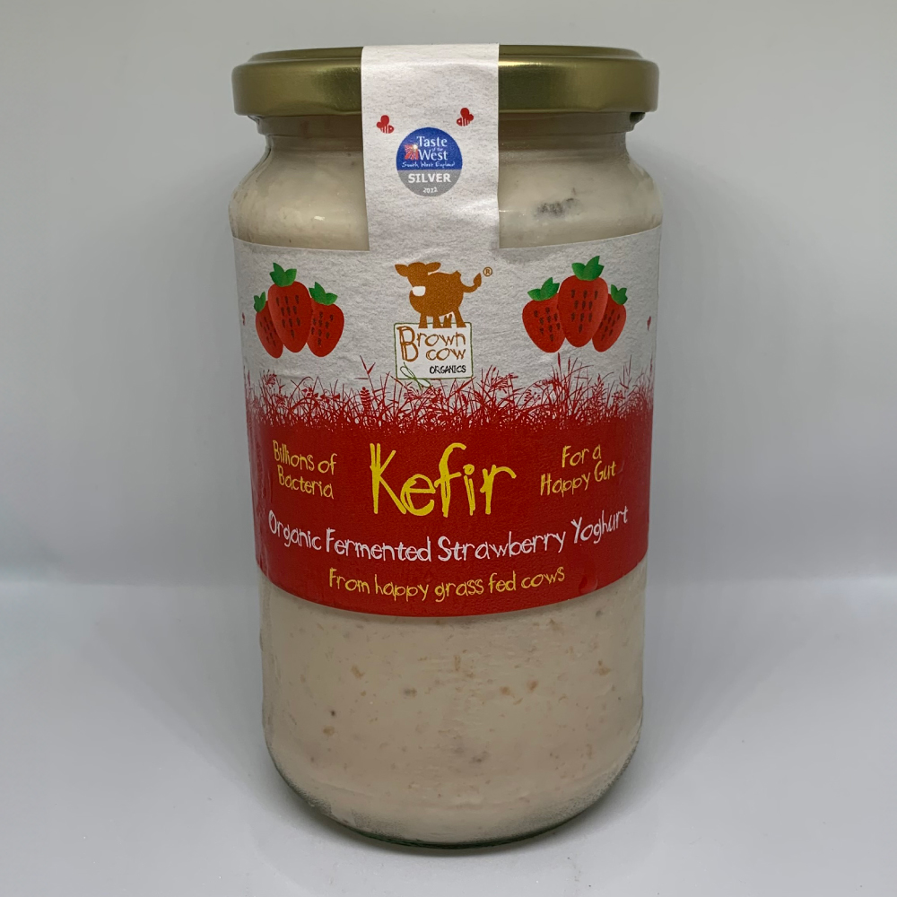 Org Strawberry Kefir Yoghurt