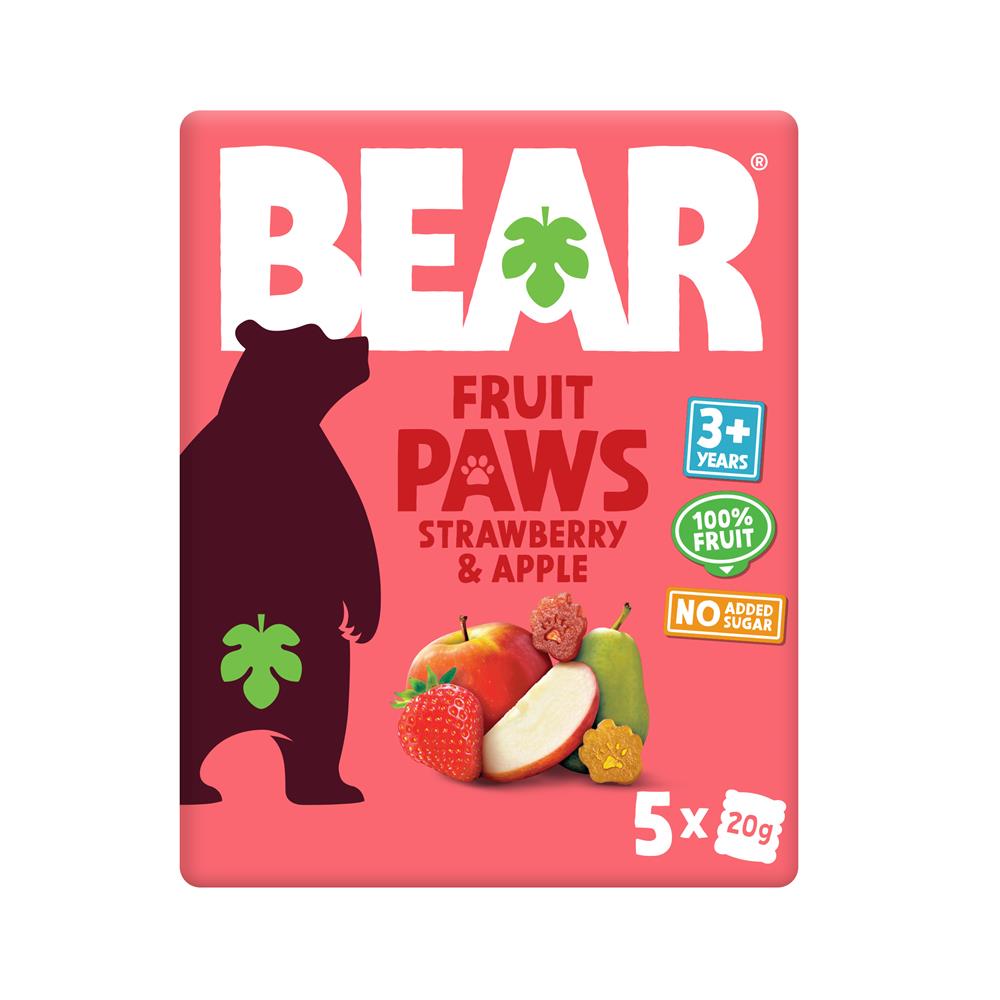 BEAR Paws Strawberry & Apple