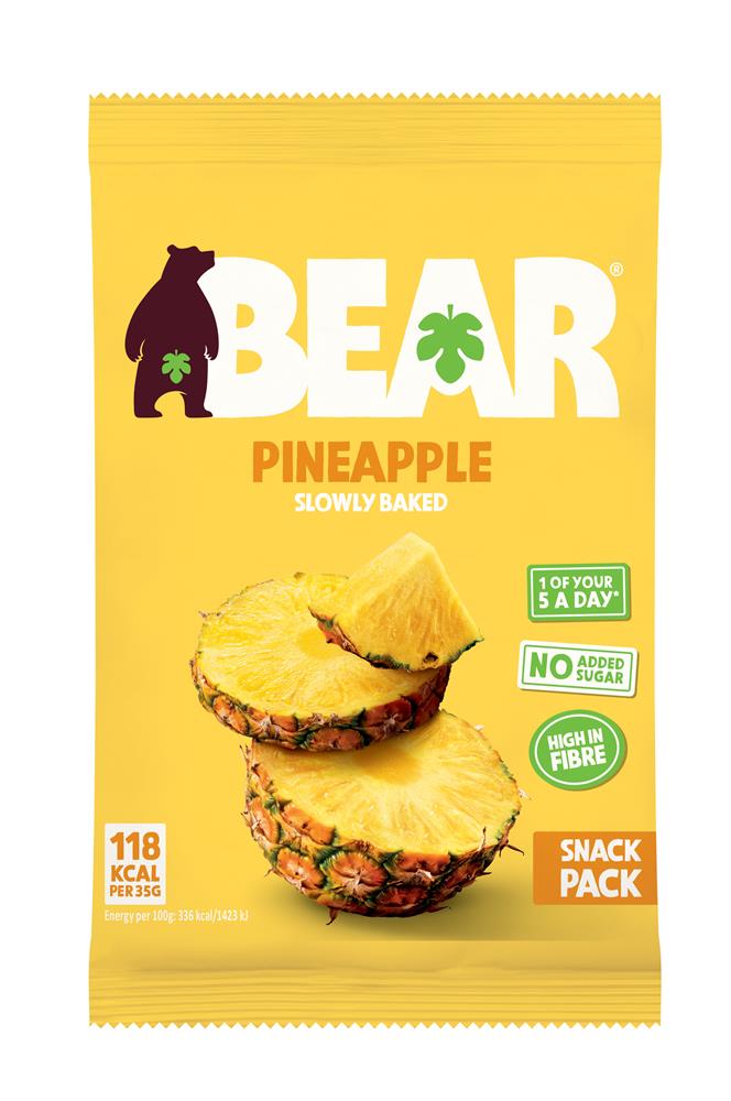 BEAR Fruit Dried Pineapple 35g
