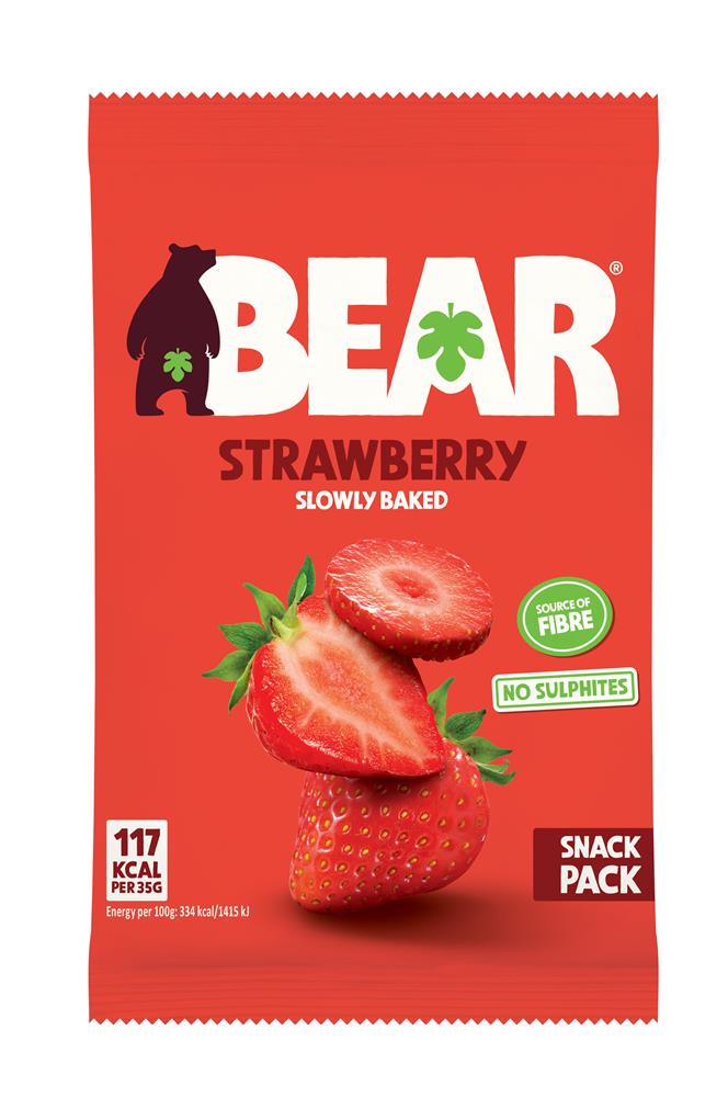 BEAR Fruit Dried Strawberries
