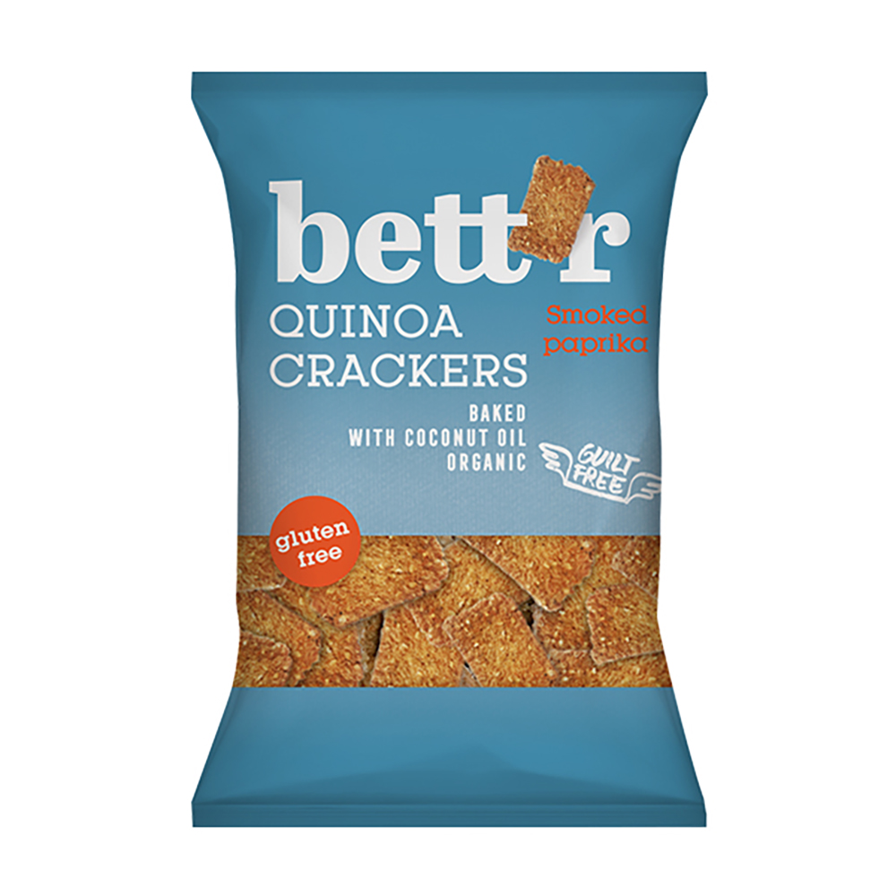 Quinoa Crackers Smoked Paprika