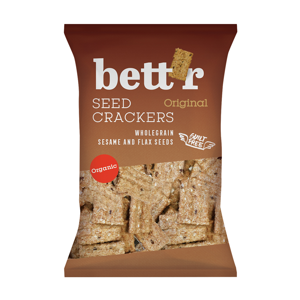 Wholegrain Crackers with Seeds