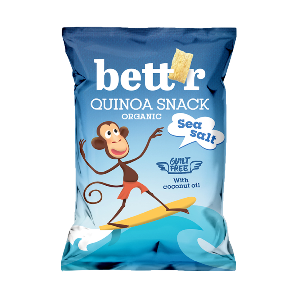 Quinoa Snack with Sea Salt