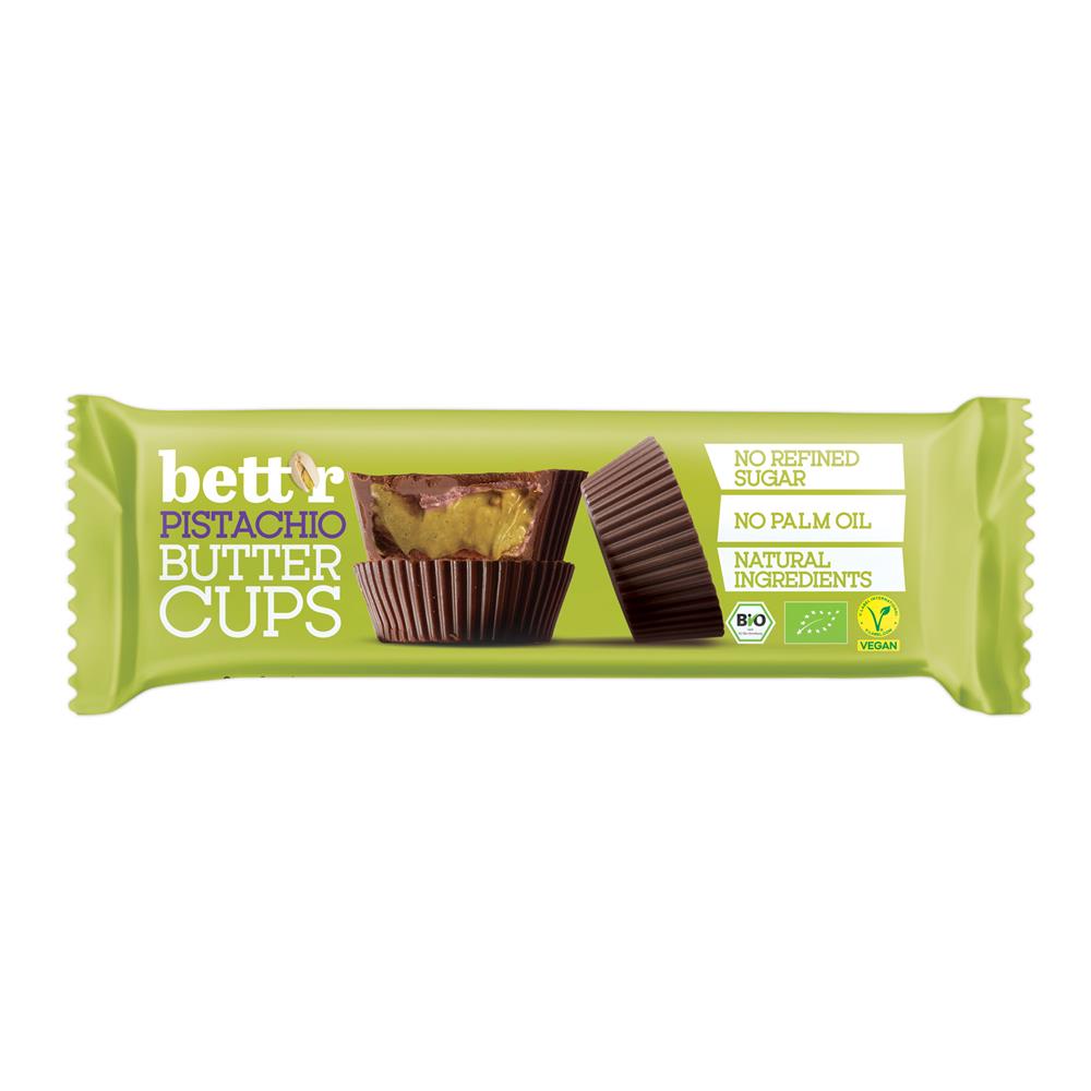Nut Butter Cups with Pistachio