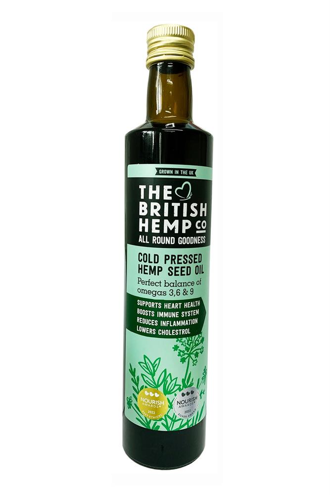 Cold-Pressed Hemp Seed Oil