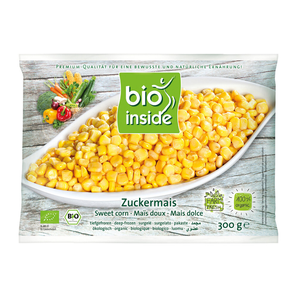 Organic Sweetcorn