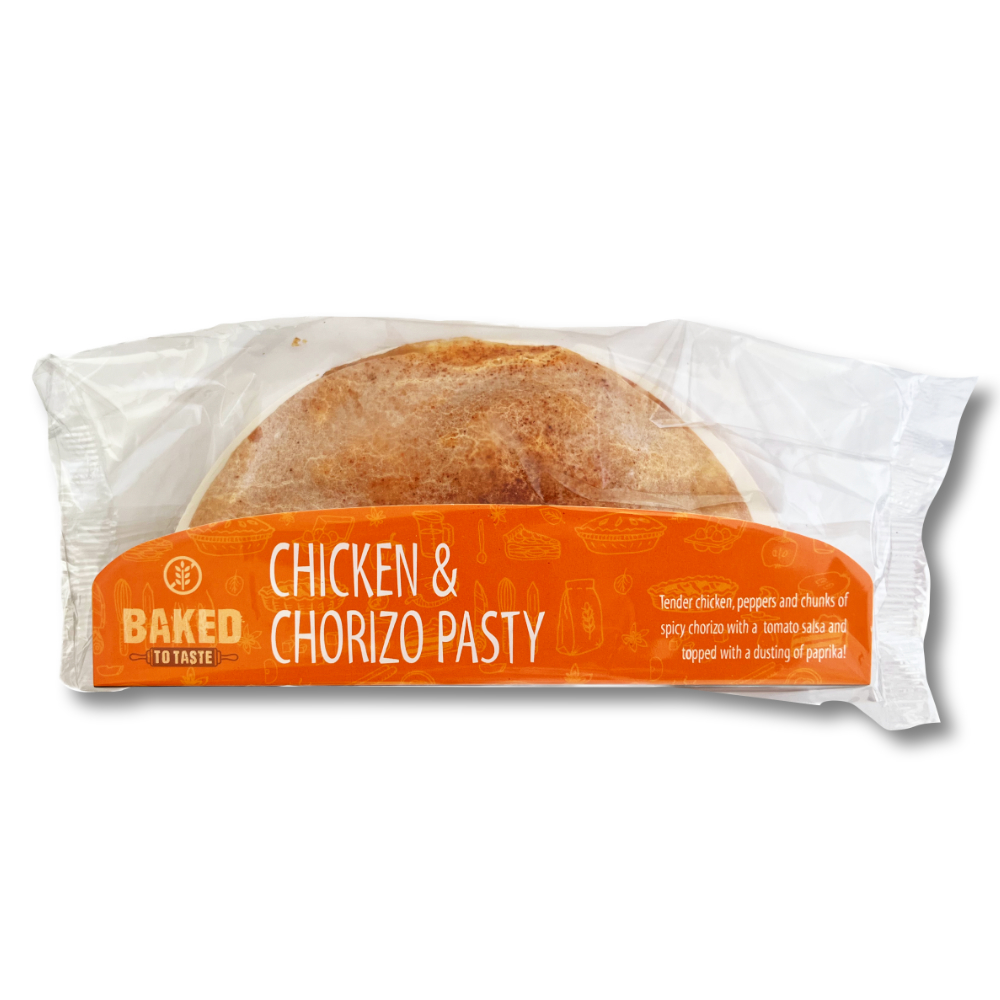 Chicken & Chorizo Pasty