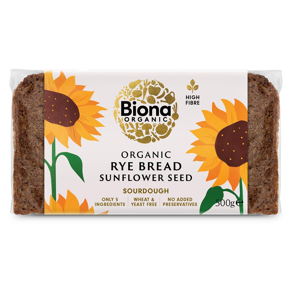 Rye Bread Sunflower Seed Org